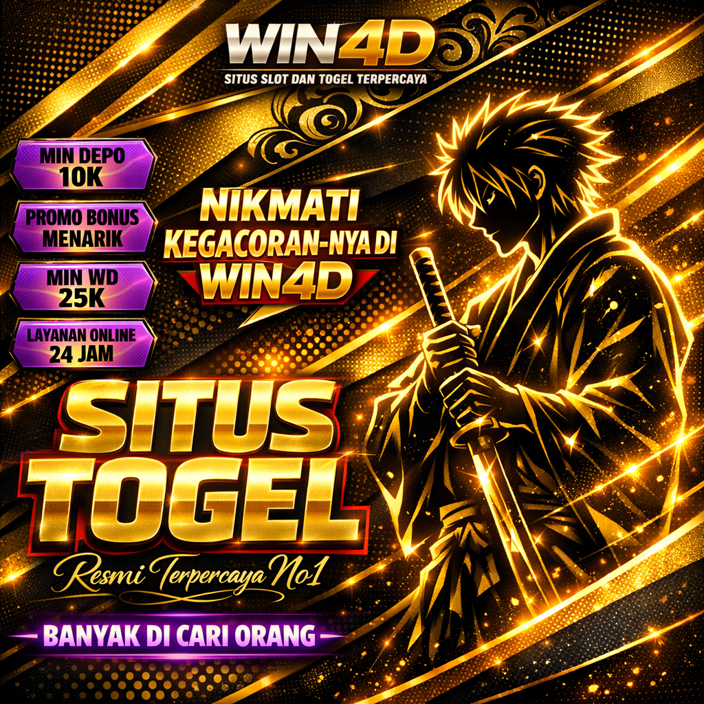 WIN4D : Situs Toto 4D dan Agen Toto dengan Pasaran Lengkap dan Akses Cepat Hari Ini