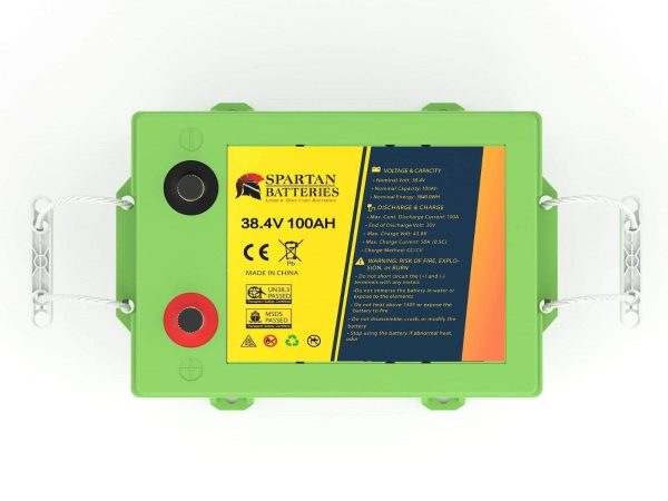 38.4V 100Ah Lithium Battery | Spartan Batteries - Spartan Zero Battery